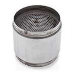 Stainless Works 3.5in OD 4.25in Body 5in Length Race Muffler Stainless Works Muffler