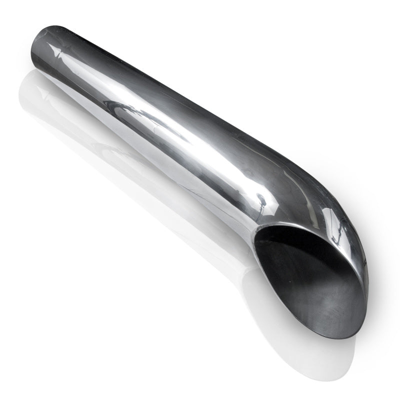 Stainless Works 3in ID INLET TURN DOWN MUFFLER Stainless Works Muffler