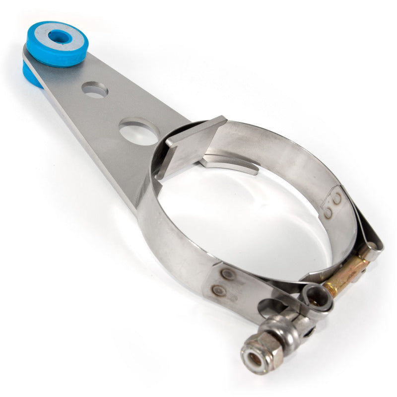 Stainless Works 3in Trick Hanger - Clamp On 90 Degree Stainless Works Exhaust Hangers