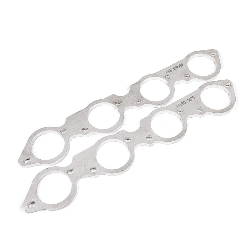 Stainless Works BBC Round Port 304SS Exhaust Flanges 2-1/2in Primaries (Raised Port Heads Only) Stainless Works Flanges