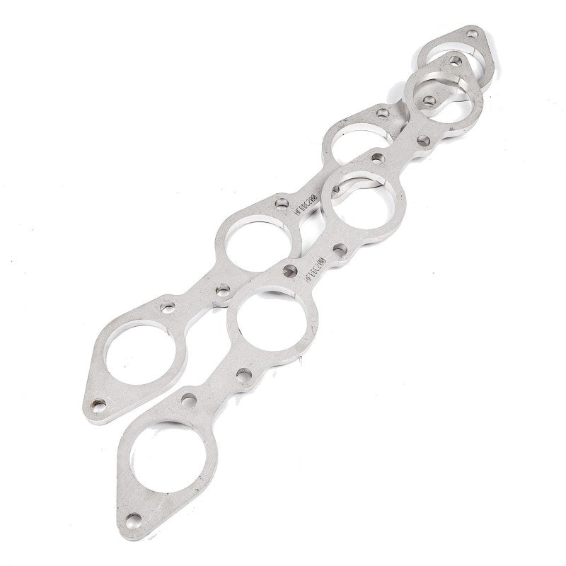 Stainless Works Big Block Chevy Round Port Header 304SS Exhaust Flanges 1-7/8in Primaries Stainless Works Flanges