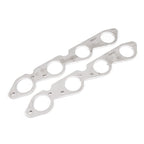 Stainless Works Big Block Chevy Round Port Header 304SS Exhaust Flanges 2-1/4in Primaries Stainless Works Flanges