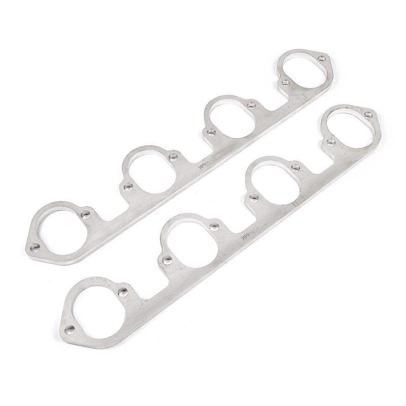Stainless Works Big Block Ford Flat Tall Oval Port Header 304SS Exhaust Flanges 2-1/4in Primaries Stainless Works Flanges