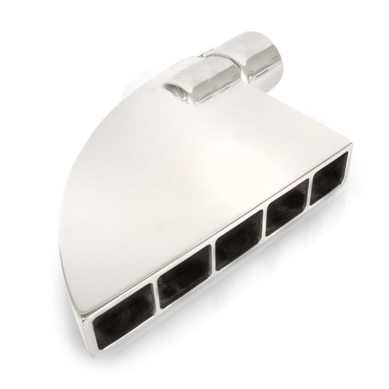 Stainless Works Boxxter Exhaust Tips 2 1/2in ID Inlet 1.5in x 8.5in 90 Degree Stainless Works Tips