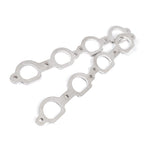 Stainless Works Chevrolet LS7 D-Port Shaped Header 304SS Exhaust Flanges 1-7/8in Primaries Stainless Works Flanges