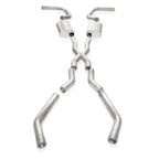 Stainless Works Chevy Camaro 1967-69 Exhaust 3in Stainless with X-Pipe