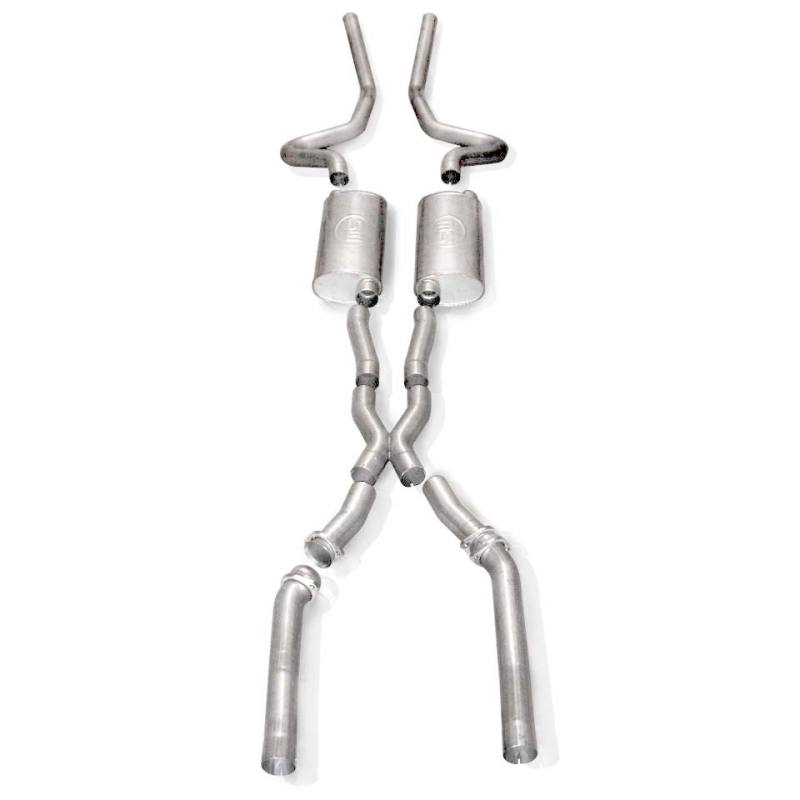Stainless Works Chevy Chevelle Small/Big Block 1968-72 Exhaust 3in System with X-pipe Stainless Works Catback
