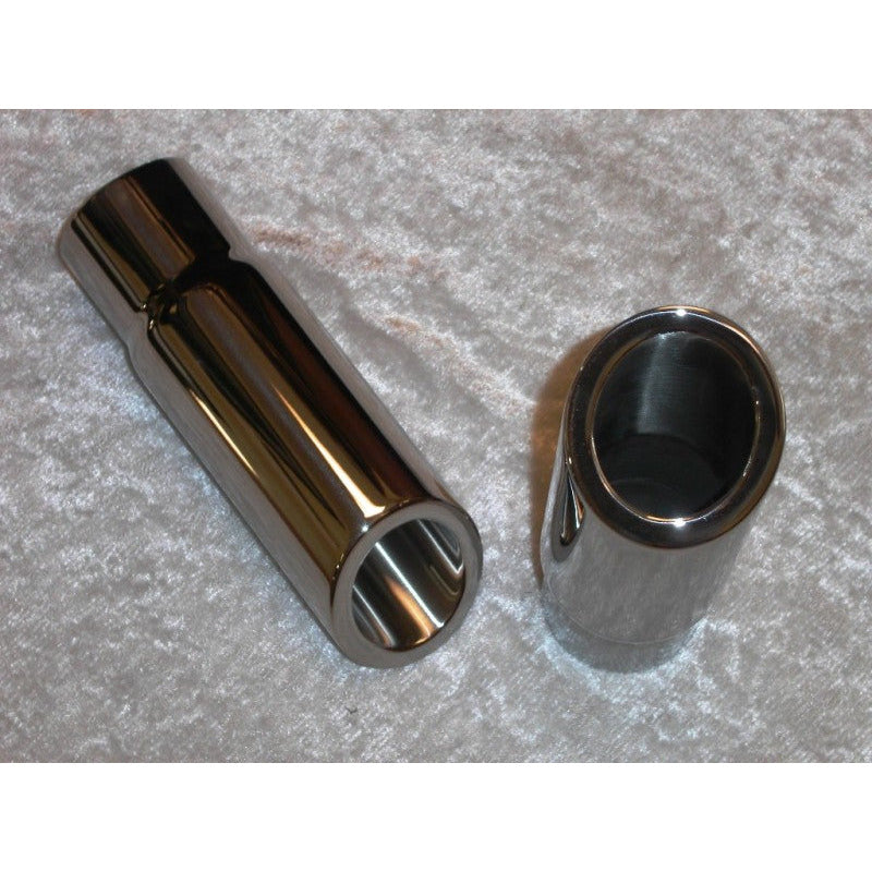 Stainless Works Double Wall 30 Deg Slash Cut Exhaust Tip 3in Body 2 1/2in ID Stainless Works Tips
