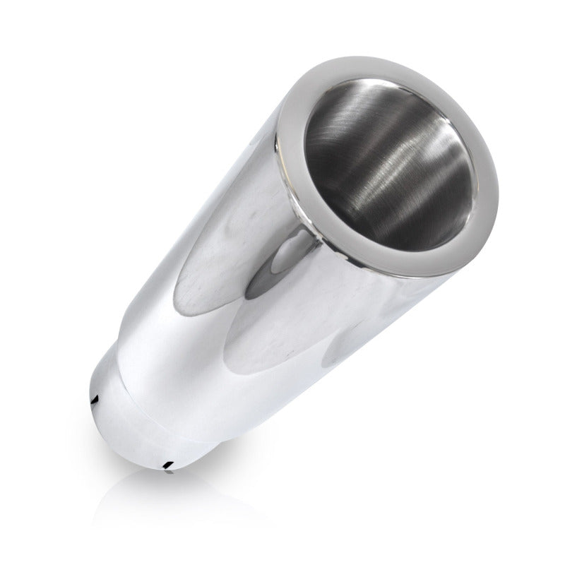Stainless Works Double Wall Straight Cut Exhaust Tip 3in body 2 1/2in id inlet Stainless Works Tips