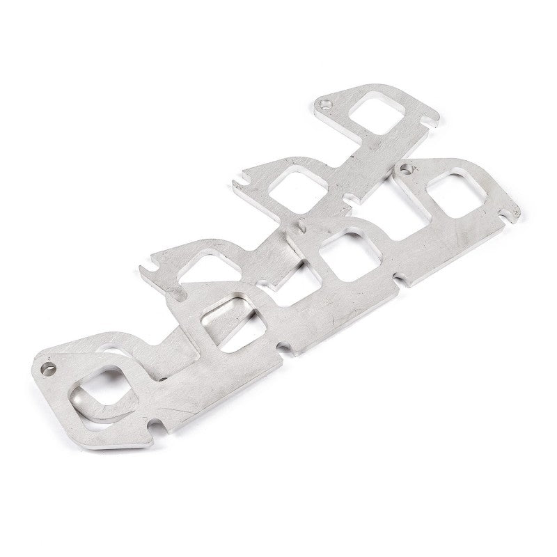 Stainless Works Ford 6.2L Square Port Shaped Header 304SS Exhaust Flanges 1-7/8in Primaries Stainless Works Flanges