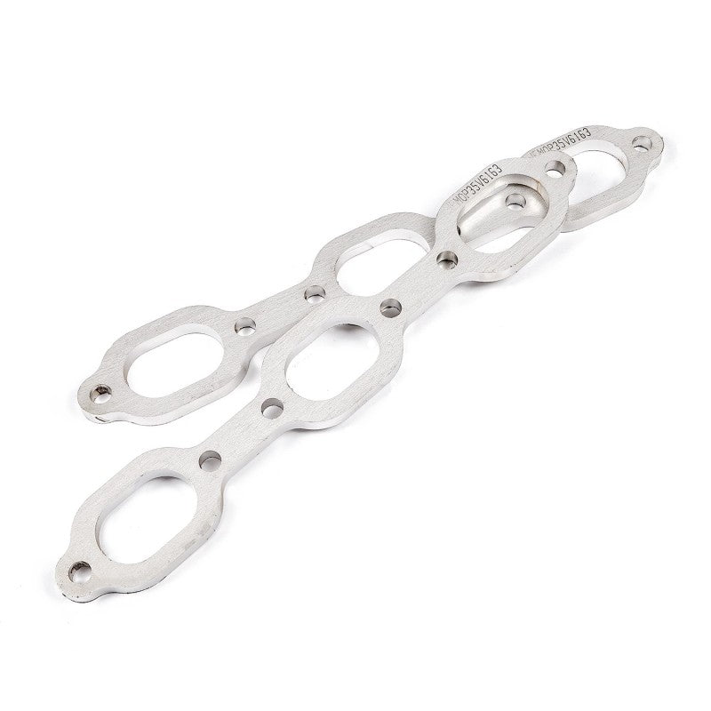 Stainless Works Mopar 3.5L V6 Flat Oval Port Header 304SS Exhaust Flanges 1-5/8in Primaries Stainless Works Flanges