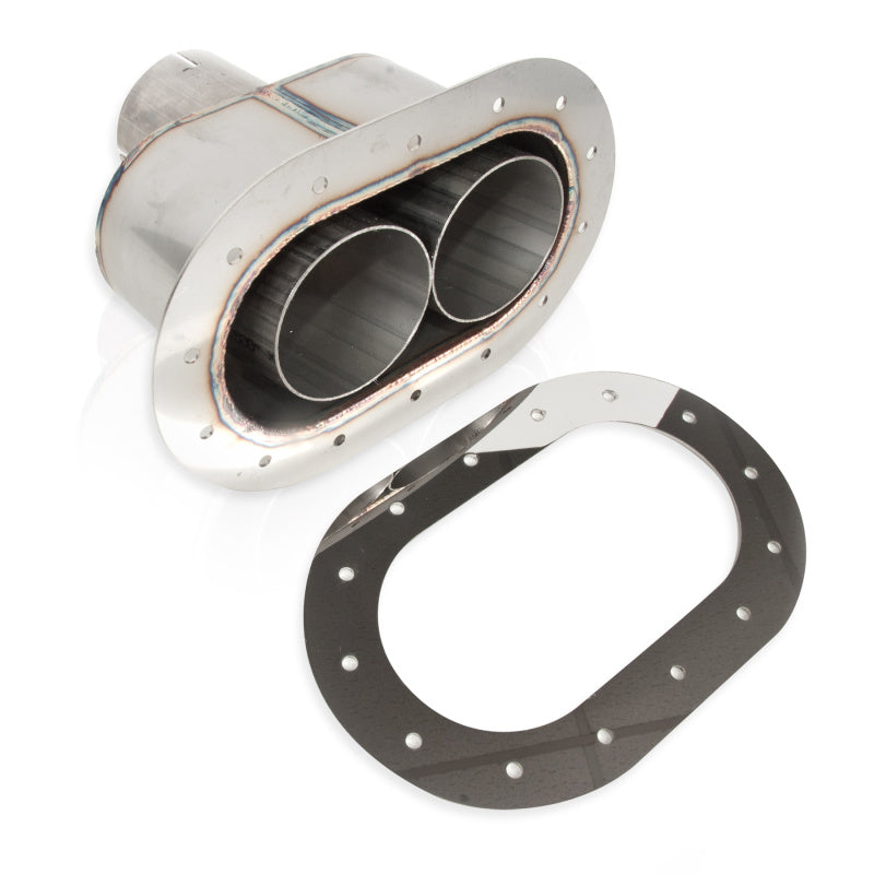 Stainless Works Oval Through-Body Tip With Tubes Stainless Works Tips