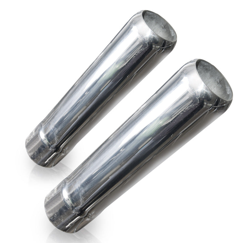Stainless Works Pencil Cut Exhaust Tips 3in Body 3in ID Inlet Stainless Works Tips