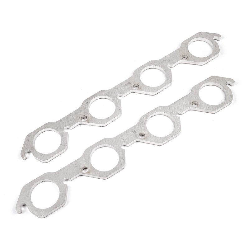 Stainless Works SBF AFR 225 Head Round Port Header 304SS Exhaust Flanges 1-7/8in Primaries Stainless Works Flanges