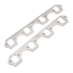 Stainless Works SBF Stock Rectangular Shaped Port 304SS Exhaust Flanges 1-5/8in Primaries (2in BP) Stainless Works Flanges