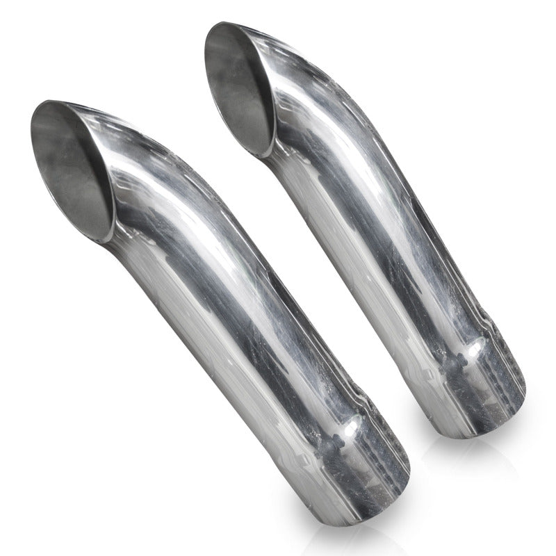Stainless Works Short Turn Down Tips- 2in ID Inlet 2in Body Stainless Works Tips