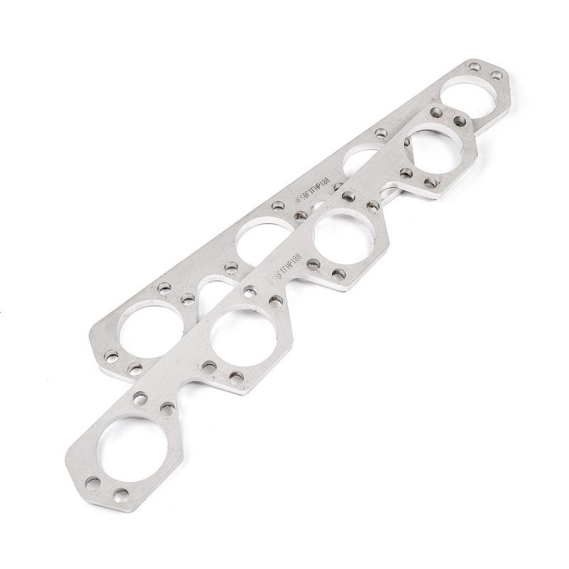 Stainless Works Small Block Ford Trick Flow High Port Header 304SS Exhaust Flanges 2in Primaries Stainless Works Flanges