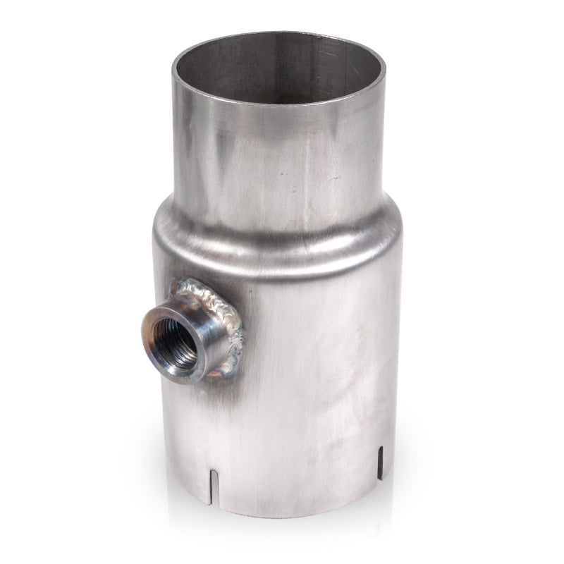 Stainless Works Tubing Transition with O2 Bung Stainless Works Steel Tubing