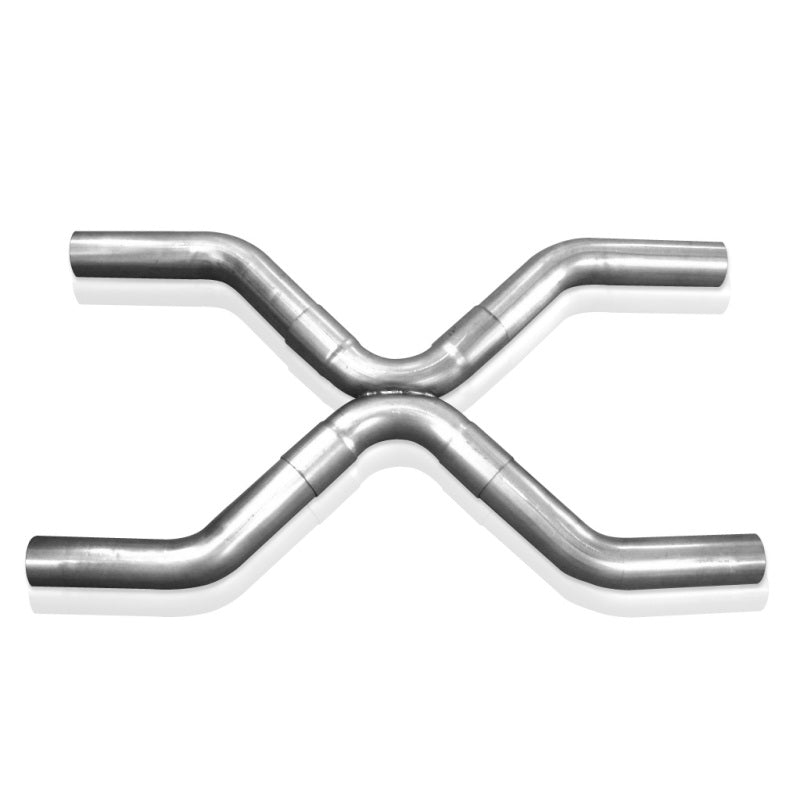 Stainless Works X-Style Crossover 2-1/4in Stainless Works Steel Tubing
