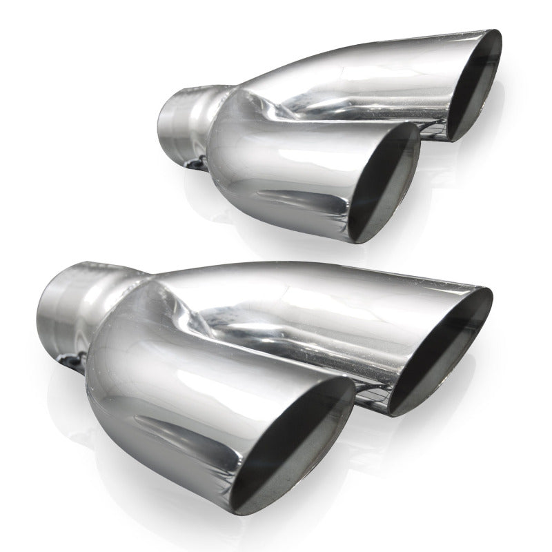 Stainless Works Y Tips 3in ID Inlet 3in Outlets Stainless Works Tips