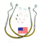Superlift 1986 Ford Ranger/Bronco II w/ 4-6in Lift Kit (Pair) Bullet Proof Brake Hoses
