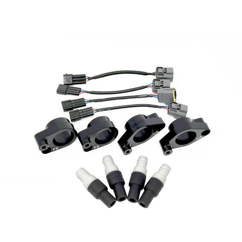 Torque Solution Subaru EJ20/EJ25 R35 GTR Coil On Plug Adapter Kit - Coils Not Included Torque Solution Engine Hardware