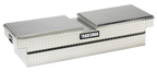 Tradesman Aluminum Economy Cross Bed Truck Tool Box (70in./Side Opening) - Brite