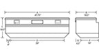 Tradesman Aluminum Flush Mount Truck Tool Box (48in.) - Black