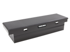 Tradesman Aluminum Single Lid Cross Bed Truck Tool Box (70in.) - Black