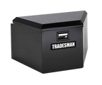 Tradesman Steel Trailer Tongue Storage Box (21in.) - Black