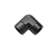 Vibrant 1/2in NPT 90 Degree Female Pipe Coupler Fitting Vibrant Fittings