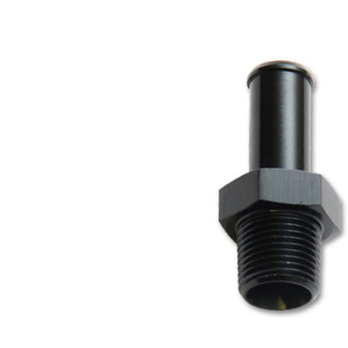 Vibrant 1/2in NPT to 5/8in Barb Straight Fitting - Aluminum Vibrant Fittings
