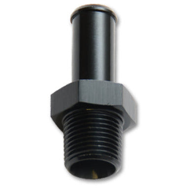Vibrant 1/2in NPT to 5/8in Barb Straight Fitting - Aluminum Vibrant Fittings