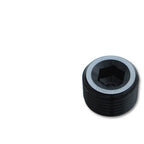 Vibrant 1/4in NPT Socket Pipe Plugs - Aluminum Vibrant Fittings