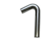 Vibrant 1.5in O.D. T304 SS 120 deg Mandrel Bend 4in x 12in leg lengths (1.5in Centerline Radius) Vibrant Steel Tubing
