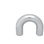 Vibrant 1.5in O.D. Universal Aluminum Tubing (180 degree Bend) - Polished Vibrant Aluminum Tubing