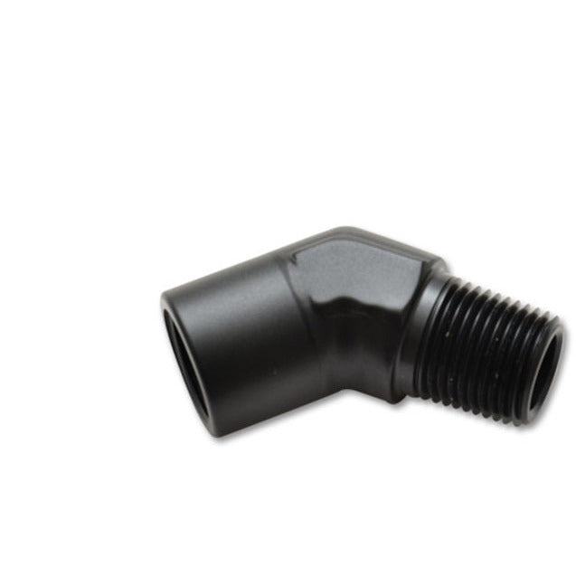 Vibrant 1/8in NPT Female to Male 45 Degree Pipe Adapter Fitting Vibrant Fittings