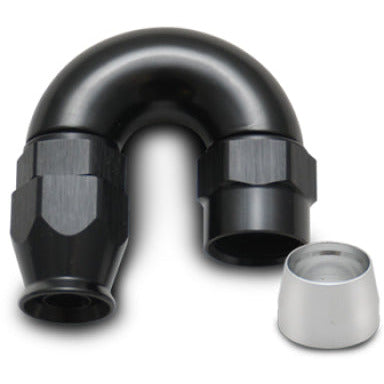 Vibrant -10AN 180 Degree Hose End Fitting for PTFE Lined Hose Vibrant Fittings