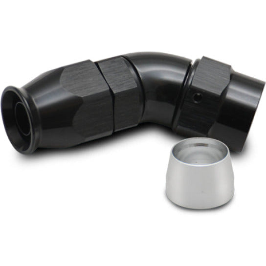 Vibrant -10AN 45 Degree Hose End Fitting for PTFE Lined Hose Vibrant Fittings