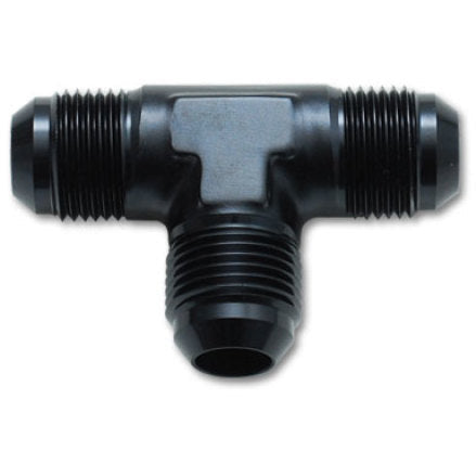 Vibrant -10AN Flare Tee Adapter Fitting - Aluminum Vibrant Fittings