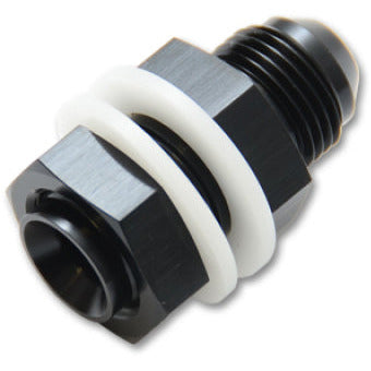 Vibrant -10AN Fuel Cell Bulkhead Adapter Fitting (w/ 2 PTFE Crush Washers & Nut) Vibrant Fittings
