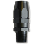 Vibrant -10AN Male NPT Straight Hose End Fitting - 1/2 NPT Vibrant Fittings
