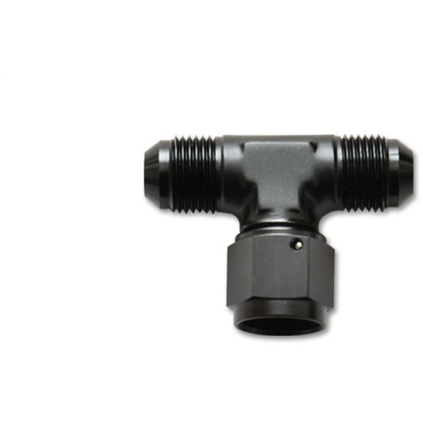 Vibrant -10AN Tee Fitting with Female -10AN Swivel On Side Vibrant Fittings