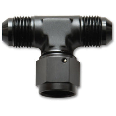 Vibrant -10AN Tee Fitting with Female -10AN Swivel On Side Vibrant Fittings
