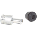 Vibrant 19mm (3/4in) O.D. Aluminum Vacuum Hose Fitting (includes Rubber Grommet) Vibrant Fittings