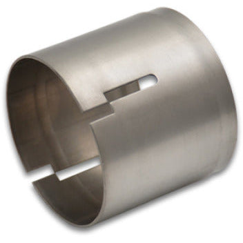 Vibrant 2.50in OD Gr 1 Titanium Slip Fit Sleeve Vibrant Titanium Tubing