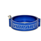 Vibrant 2.5in HD Quick Release Clamp w/Pin - Anodized Blue Vibrant Clamps