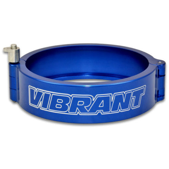 Vibrant 2.5in HD Quick Release Clamp w/Pin - Anodized Blue Vibrant Clamps