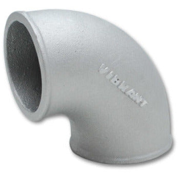 Vibrant 2.5in O.D. Cast Aluminum Elbow (90 degree Tight Radius) Vibrant Aluminum Tubing