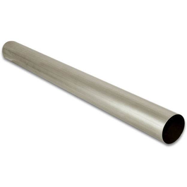 Vibrant 2.5in. O.D. Titanium Straight Tube - 1 Meter Long Vibrant Titanium Tubing